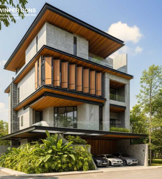 Biệt thự hiện đại - công trình 8 (2)